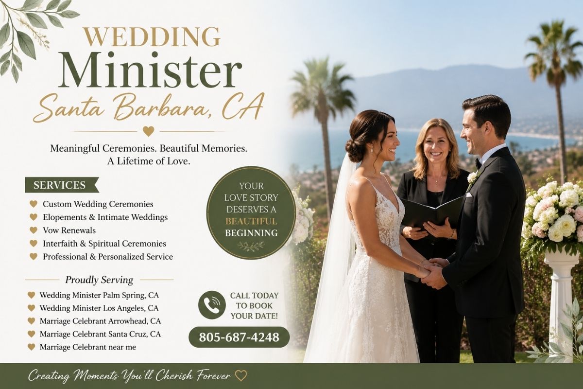 Top Qualities to Look for in a Santa Barbara Wedding Minister