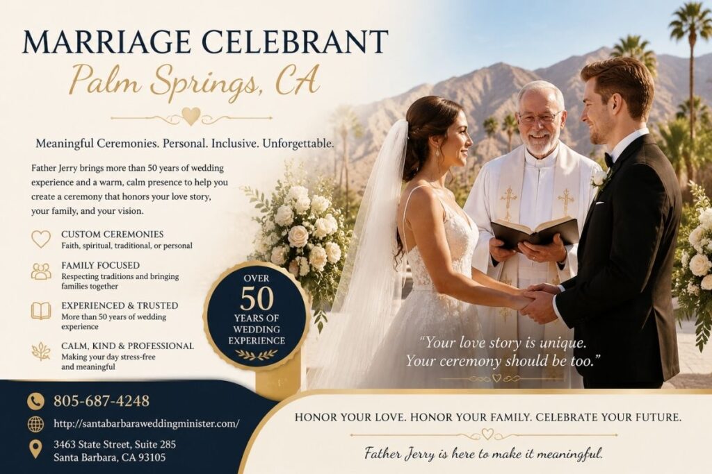 Marriage Celebrant Palm Spring